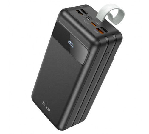 Зовнішній акумулятор HOCO J86B Electric 22.5W fully compatible power bank(60000mAh) Black (6931474771742)
