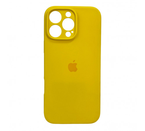 Чохол для смартфона Silicone Full Case AA Camera Protect for Apple iPhone 16 Pro 56,Sunny Yellow (FullAAi16P-56)