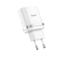 Мережевий зарядний пристрій HOCO C12Q Smart QC3.0 charger 18W White (6931474716262)
