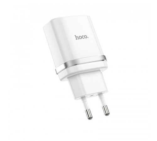 Мережевий зарядний пристрій HOCO C12Q Smart QC3.0 charger 18W White (6931474716262)
