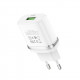 Мережевий зарядний пристрій HOCO C12Q Smart QC3.0 charger 18W White (6931474716262)