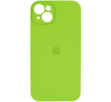 Чохол для смартфона Silicone Full Case AA Camera Protect for Apple iPhone 15 24,Shiny Green (FullAAi15-24)