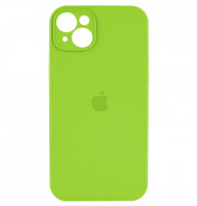 Чохол для смартфона Silicone Full Case AA Camera Protect for Apple iPhone 15 24,Shiny Green (FullAAi15-24)