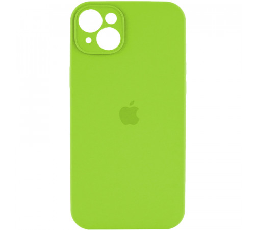 Чохол для смартфона Silicone Full Case AA Camera Protect for Apple iPhone 15 24,Shiny Green (FullAAi15-24)