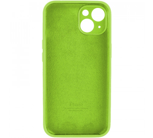 Чохол для смартфона Silicone Full Case AA Camera Protect for Apple iPhone 15 24,Shiny Green (FullAAi15-24)