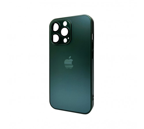 Чохол для смартфона AG Glass Matt Frame Color Logo for Apple iPhone 12 Pro Cangling Green (AGMattFrameiP12PGreen)