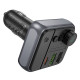 АЗП з FM-модулятором BOROFONE BC50  Ascenso PD20W+QC3.0 car BT FM transmitter Black (6941991115257)