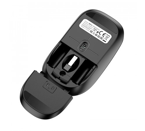 Маніпулятор миша BOROFONE BG14 Planet 2.4G business wireless mouse Black (6941991113376)
