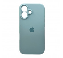Чохол для смартфона Silicone Full Case AA Camera Protect for Apple iPhone 16 27,Mist Blue (FullAAi16-27)
