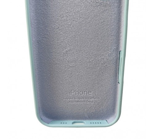 Чохол для смартфона Silicone Full Case AA Camera Protect for Apple iPhone 16 27,Mist Blue (FullAAi16-27)