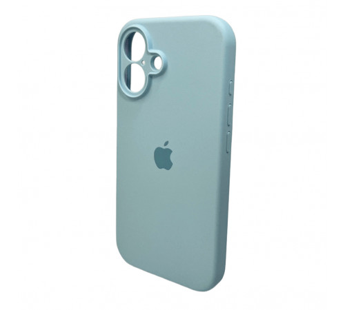 Чохол для смартфона Silicone Full Case AA Camera Protect for Apple iPhone 16 27,Mist Blue (FullAAi16-27)