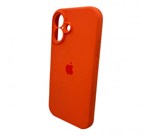 Чохол для смартфона Silicone Full Case AA Camera Protect for Apple iPhone 16 52,Orange (FullAAi16-52)