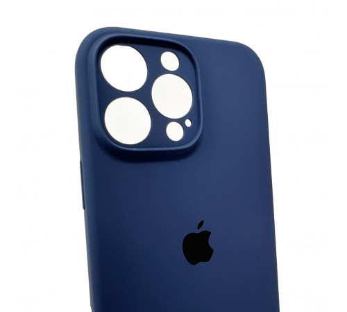 Чохол для смартфона Silicone Full Case AA Camera Protect for Apple iPhone 16 Pro Max 7,Dark Blue (FullAAi16PM-7)