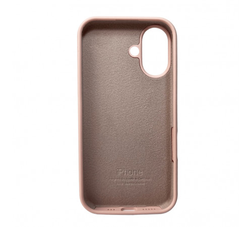 Чохол для смартфона Silicone Full Case AA Open Cam for Apple iPhone 16 15,Pink Sand (FullOpenAAi16-15)