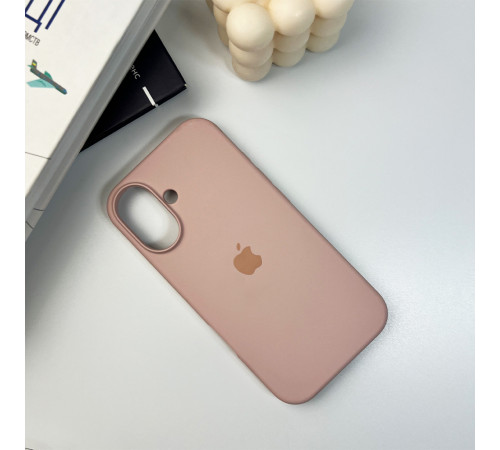 Чохол для смартфона Silicone Full Case AA Open Cam for Apple iPhone 16 15,Pink Sand (FullOpenAAi16-15)