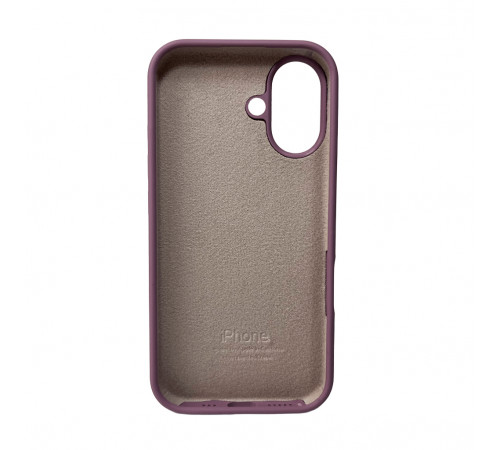 Чохол для смартфона Silicone Full Case AA Open Cam for Apple iPhone 16 60,Taro Purple (FullOpenAAi16-60)