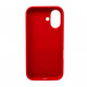 Чохол для смартфона Silicone Full Case AA Open Cam for Apple iPhone 16 11,Red (FullOpeAAi16-11)