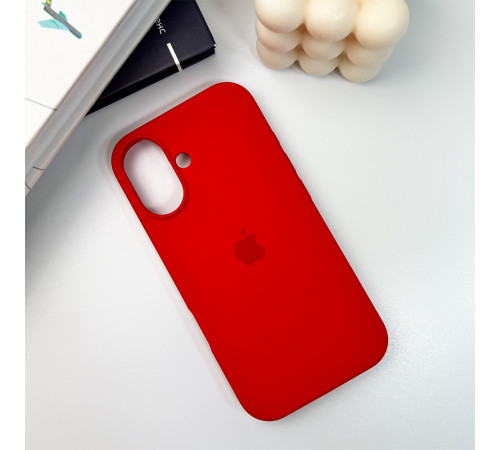Чохол для смартфона Silicone Full Case AA Open Cam for Apple iPhone 16 11,Red (FullOpeAAi16-11)