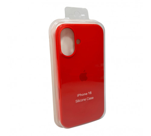 Чохол для смартфона Silicone Full Case AA Open Cam for Apple iPhone 16 11,Red (FullOpeAAi16-11)
