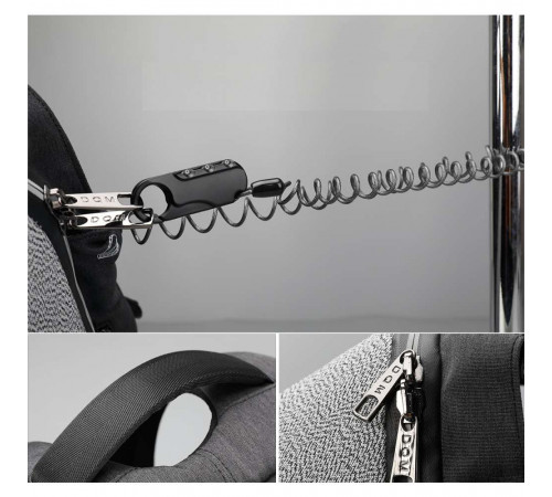 Рюкзак Tigernu D-83351 15.6" Black Grey (D-83351BlGr)