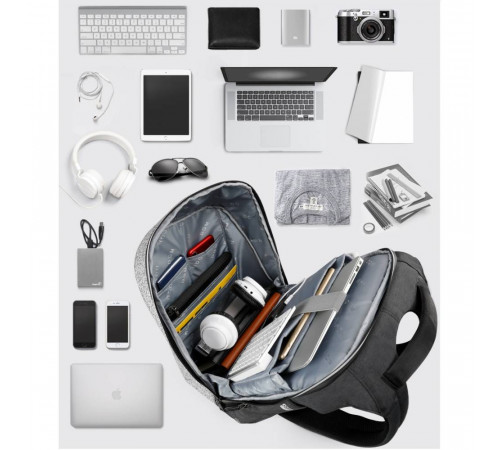 Рюкзак Tigernu D-83351 15.6" Black Grey (D-83351BlGr)
