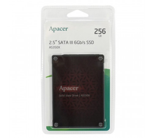 Накопичувач SSD Apacer AS350X 256GB 2.5" 7mm SATAIII 3D NAND (AP256GAS350XR-1)
