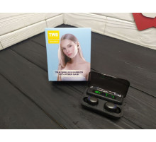 Беспроводные Bluetooth наушники   TWS BTH-F-5   2000 мАч черные  (100)