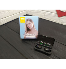 Бездротові Bluetooth навушники TWS BTH-F-5 2000 мАг чорні (100)