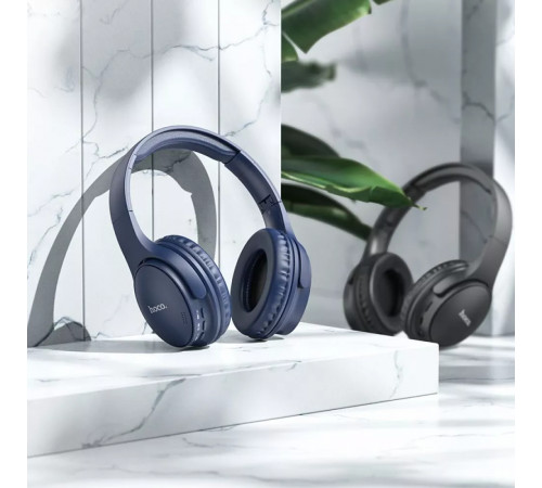 Бездротові накладні навушники HOCO W40 Mighty BT headphones Black (6931474784933)