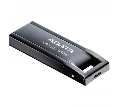 Флеш-накопичувач ADATA USB 3.2 UR340 64Gb Black (AROY-UR340-64GBK)