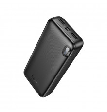 Зовнішній акумулятор HOCO J128A Powerful power bank(20000mAh) Black (6942007621175)