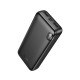Зовнішній акумулятор HOCO J128A Powerful power bank(20000mAh) Black (6942007621175)