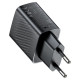 Мережевий зарядний пристрій ACEFAST A102 PD30W GaN single USB-C charger (EU) Black (6974316283287)