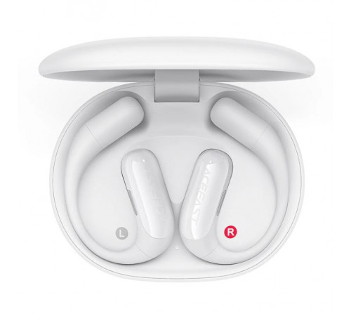 Бездротові навушники TWS ACEFAST FA002 ACEFIT Air wireless earbuds, ENC, IP54, White (6974316283638)