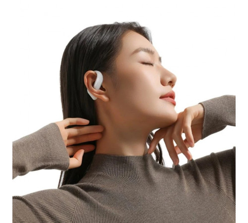 Бездротові навушники TWS ACEFAST FA002 ACEFIT Air wireless earbuds, ENC, IP54, White (6974316283638)