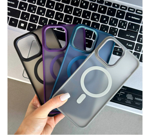 Накладка Matte Corrugated Camera Magnetic РОЗПРОДАЖ iPhone 14