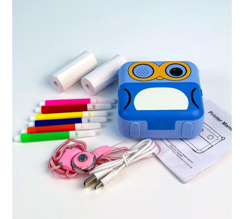 Дитяча фотокамера D2 з фронтальною камерою та функцією друку