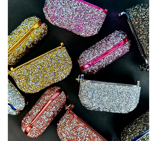 Чохол for AirPods Pro 2 Bling Grainy Diamond Box