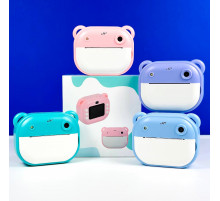 Дитяча фотокамера Teddy Y600 із функцією друку та з фронтальною камерою