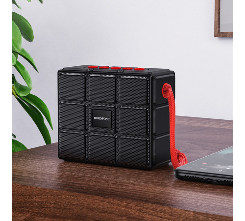 Портативна колонка Borofone BR16 Gage sport GREEN (10,0*8,4*4,7 см)