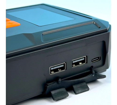 Автомобільний пускозарядний пристрій (компресор) Hoco QS2 8000mAh