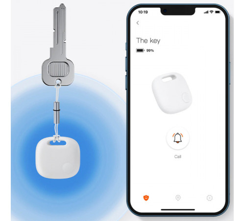 Трекер Baseus T2 Pro Smart Device Tracker White (FMTP000002)
