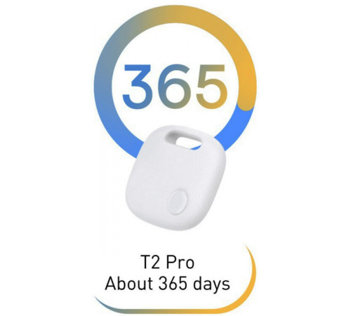 Трекер Baseus T2 Pro Smart Device Tracker White (FMTP000002)