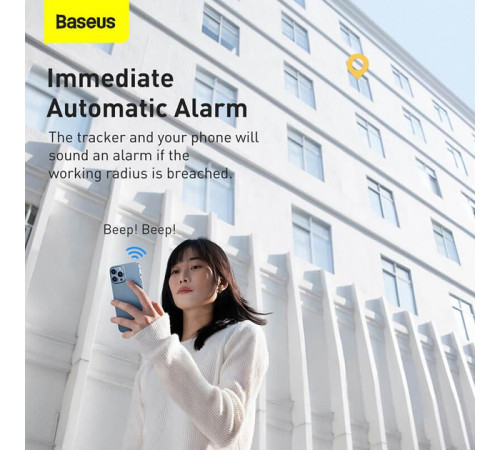 Трекер Baseus T2 Pro Smart Device Tracker White (FMTP000002)