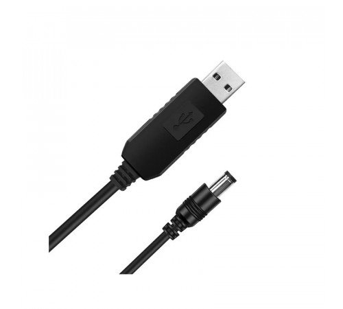 Кабель живлення для роутера USB-DC 5v-9v (1m) (USBDC59)