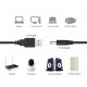 Кабель живлення для роутера USB-DC 5v-9v (1m) (USBDC59)