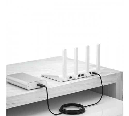 Кабель живлення для роутера USB-DC 5v-9v (1m) (USBDC59)