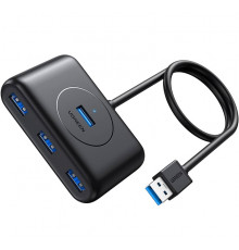 USB-хаб UGREEN CR113 USB 3.0 Hub  1m (Black) (UGR-20291) (UGR-20291)