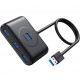 USB-хаб UGREEN CR113 USB 3.0 Hub  1m (Black) (UGR-20291) (UGR-20291)