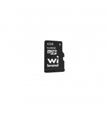 Карта пам'яті microSDHC Wibrand 4Gb class 4 (WICDC4/4GB)